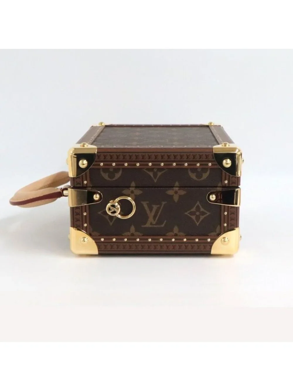 Louis Vuitton Monogram Petite Valise Trunk 2-Way Handbag